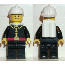 firec018 Fire - Classic, White Fire Helmet, White Airtanks 